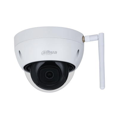 DAHUA IPC-HDBW1430DE-SW - Camara IP Domo Wifi de 4 Megapixeles/ Lente de 2.8 mm/ Ranura para MicroSD/ Hasta 80 Metros de Alcance en Area Abierta -