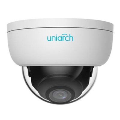 Cámara IP CCTV Domo UNIARCH IPC-D114-PF28 - 4 MP, 20 fps, 1/2.7"/ Progressive scan/ CMOS, 2.8 mm