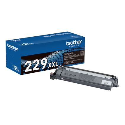 Toner Brother TN229XXLBK - Negro, hasta 4, 500 páginas