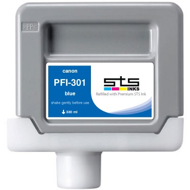 Tanque de tinta CANON PFI-301B - Azul, Inyección de tinta