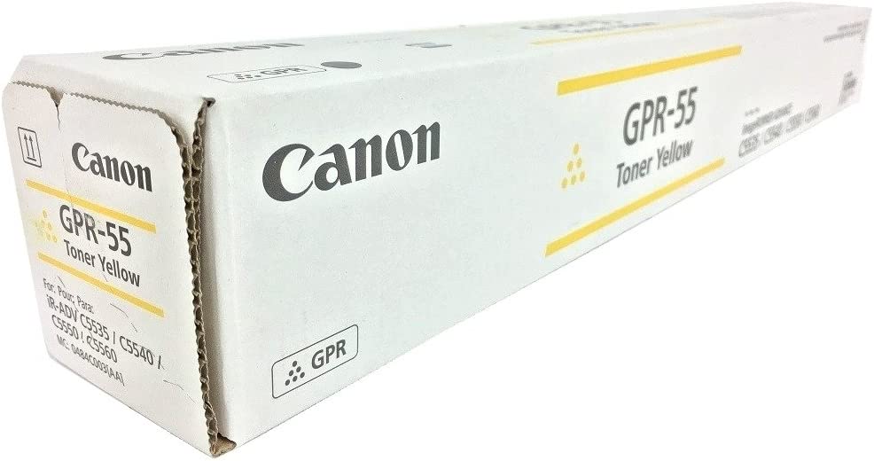 Tóner. Canon GPR-55 0484C AMARILLO. Aproximadamente 60 - 000 páginas de rendimiento. Compatible con Canon ImageRunner Advance C5535/C5540/C5550/C5560