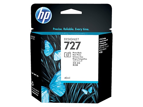 Cartucho HP Num 727 - Negro, Inyección de tinta, HP