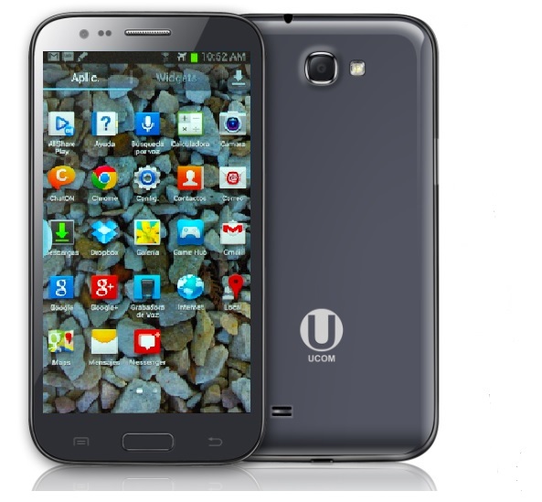 Celular UCOM U5336 - 5.1 pulgadas, Quad Core, 1 GB, Negro