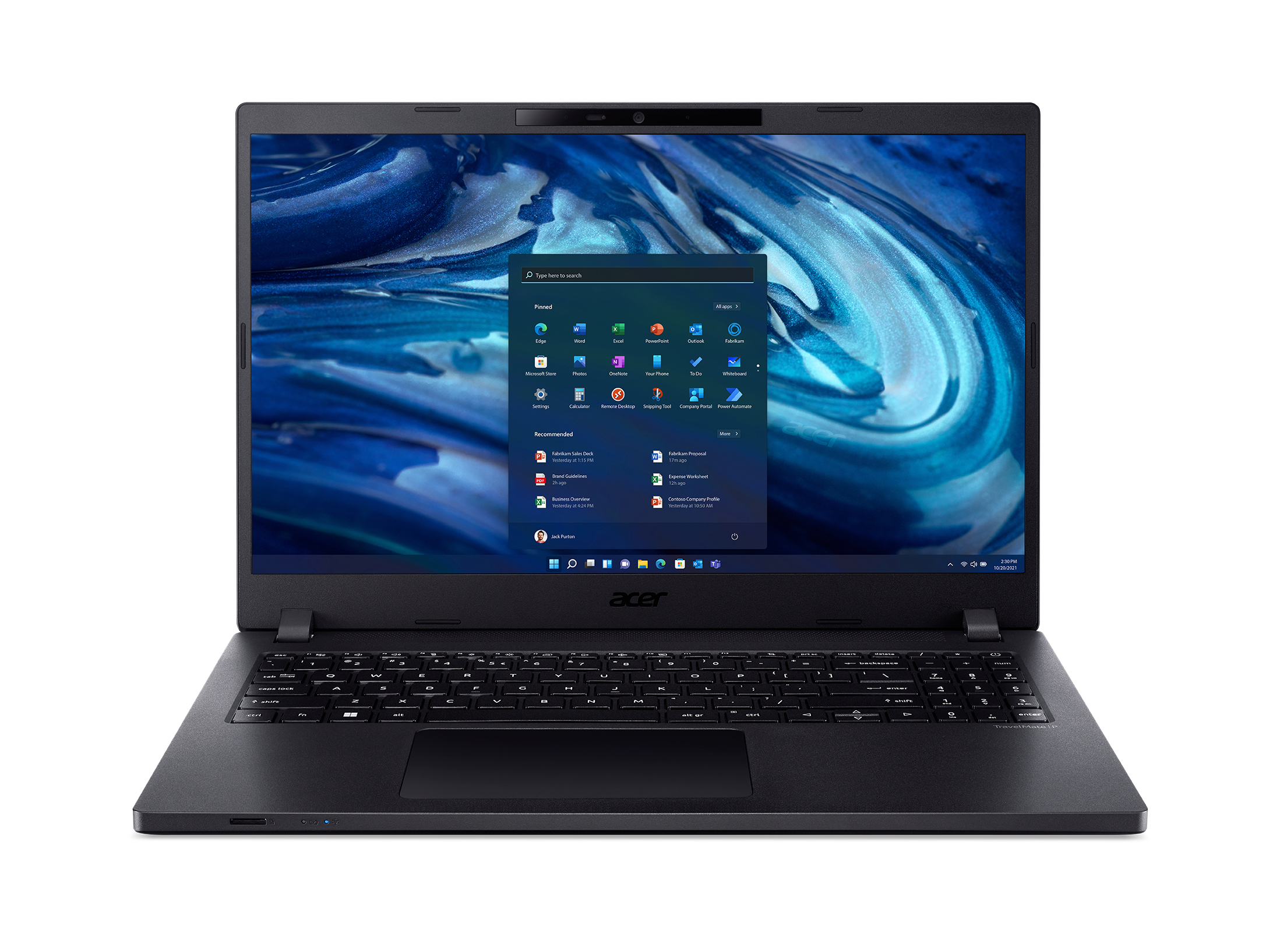 Laptop ACER TravelMate P2 - Intel® CoreTM i3-1215U, 8GB DDR4, 512GB SSD, Windows 11 Pro, 15.6, 1 año de Garantia en CS + 1 año de Garantia contra Robo