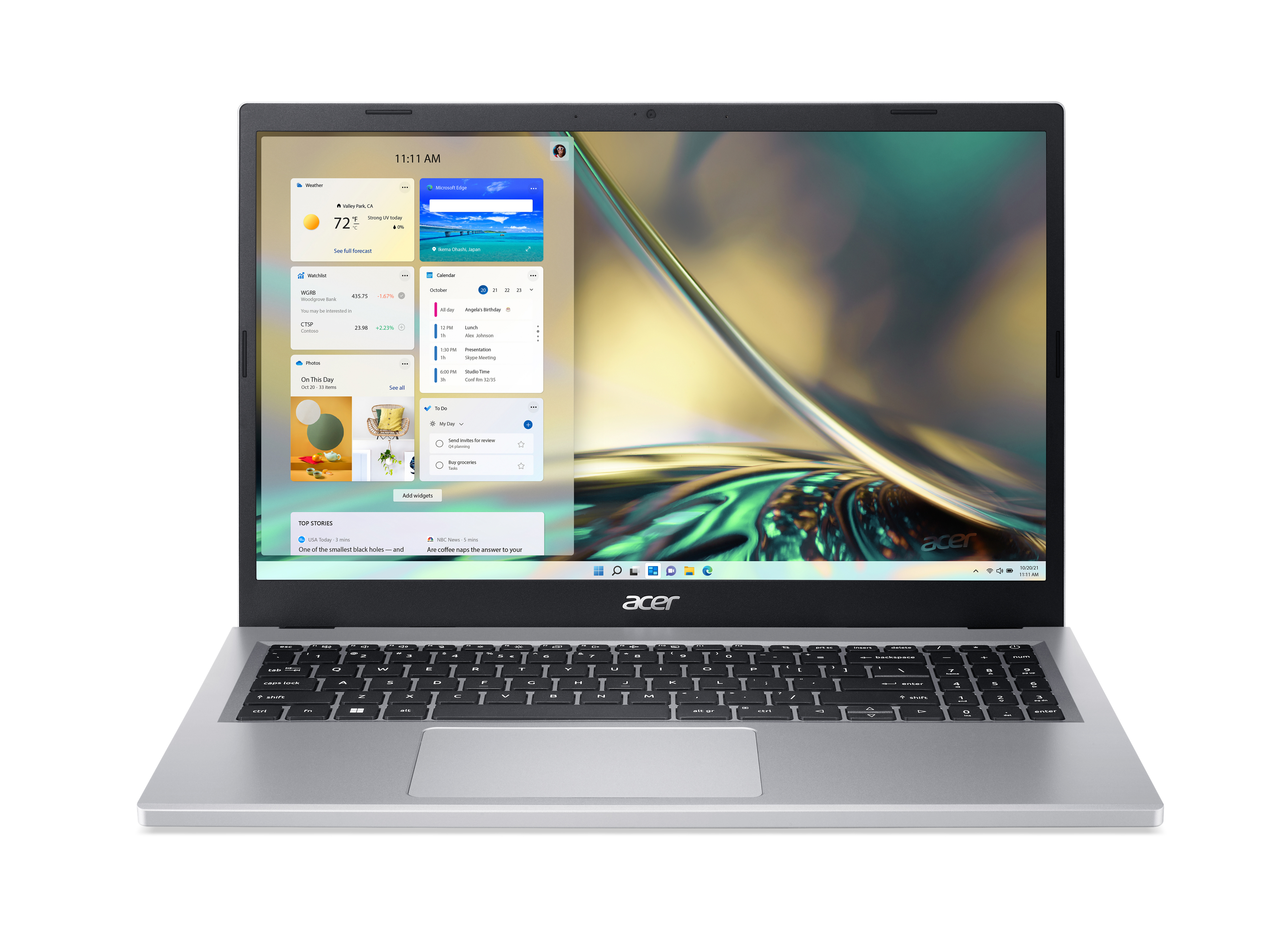 Laptop ACER Aspire 3 - AMD Ryzen  3-7320U, 8GB LPDDR5, 512GB SSD, Windows 11H, 15.6, 1 año de garantía en CS + 1 año contra Robo, Plata