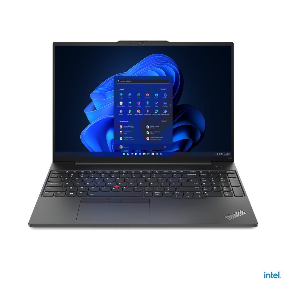 Laptops LENOVO ThinkPad E16 Gen 1 - 16 pulgadas, Intel Core i7-1355U, 16 GB, Windows 11 Pro, 512 GB SSD