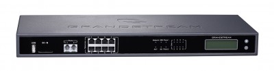 Central Telefónica Grandstream UCM6208 - 800 usuario(s), Negro, IP PBX (private   packet-switched) system