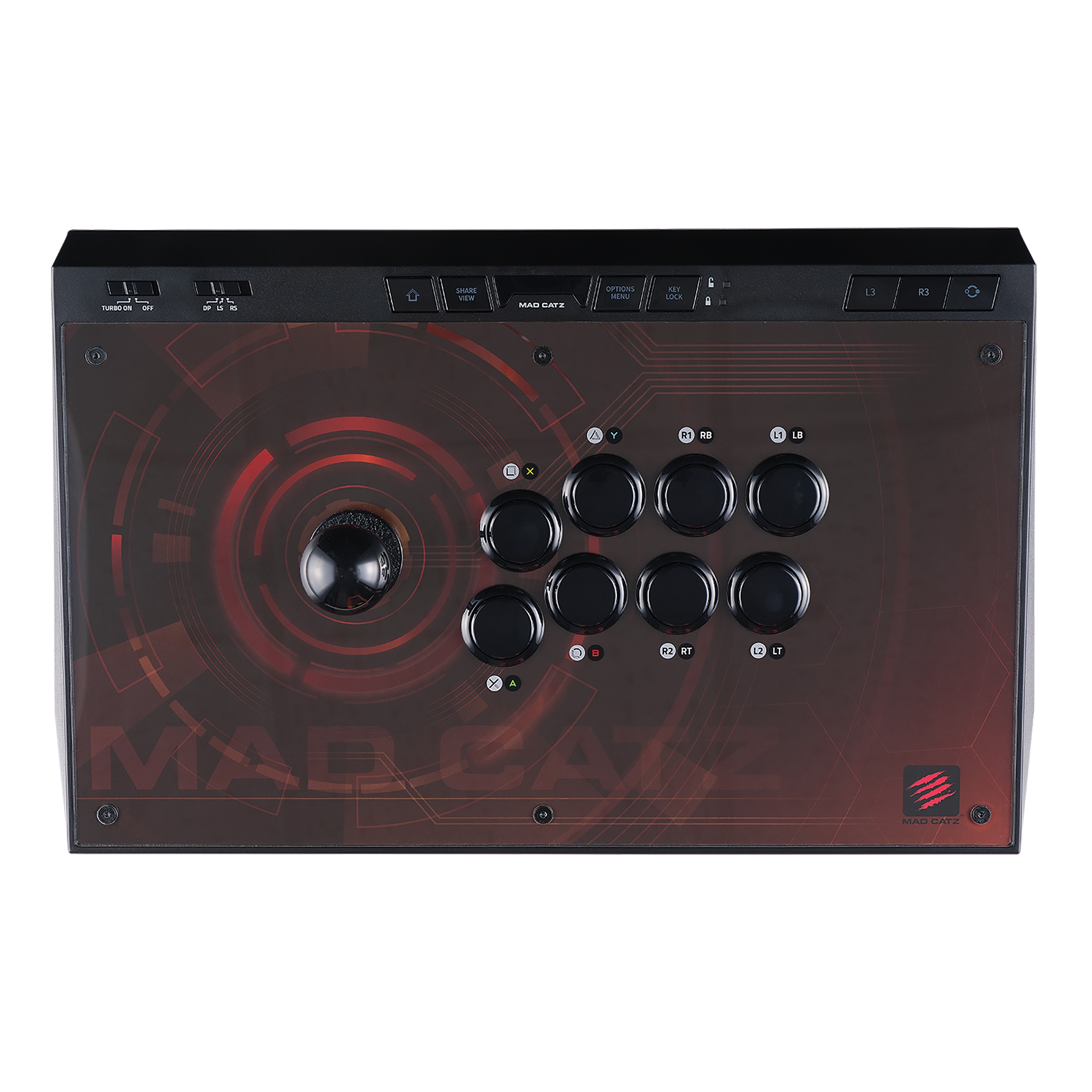 Control para consolas y pc GAPCCAINBL00 marca VERBATIM línea Mad Catz EGO ARCADE STICK -