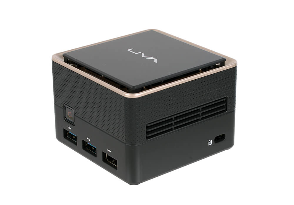 MINI PC LIVA Q3P AMD V1605B 8GB/128GB HDMI/MDP WIFI/BT SIN SO -