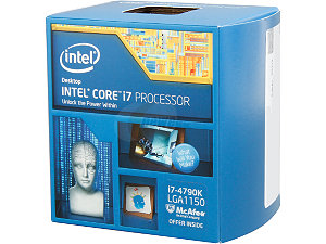 Procesador para PC INTEL Core i7-4790K - Intel Core i7, 4 GHz, 4 núcleos, Socket H3 (LGA 1150), 8 MB