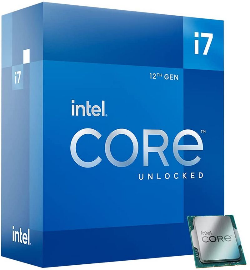 Procesador Intel Core i7-12700K 2.70GHz - 12 núcleos Socket 1700, 25 MB Caché, Alder Lake. (REQUIERE VENTILADOR. COMPATIBLE SOLO CON MB CHIPSET 600)