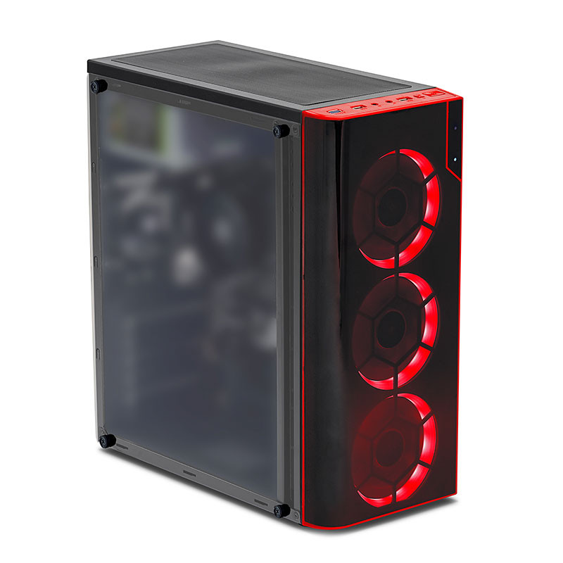 Pc de escritorio Gaming Yeyian R04-01C - AMD Ryzen 5 5600G, 8 GB, 480 GB, Windows 11