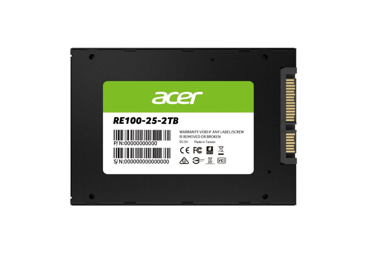 Unidad de Estado Solido ACER RE100 - 2 TB, 562 MB/s, 529 MB/s