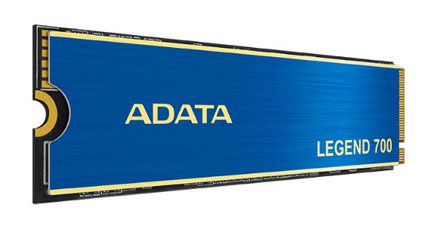 Unidad de Estado Sólido ADATA LEGEND 700 1TB PCIe Gen3x4 M.2 2280 - Con disipador de aluminio. ALEG-700-1TCS