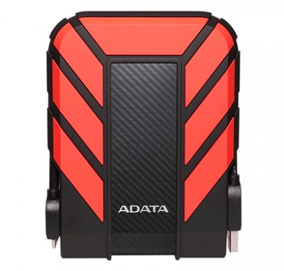 Disco Duro Externo ADATA HD710 - 1000 GB, USB 3.1, 2.5", Rojo
