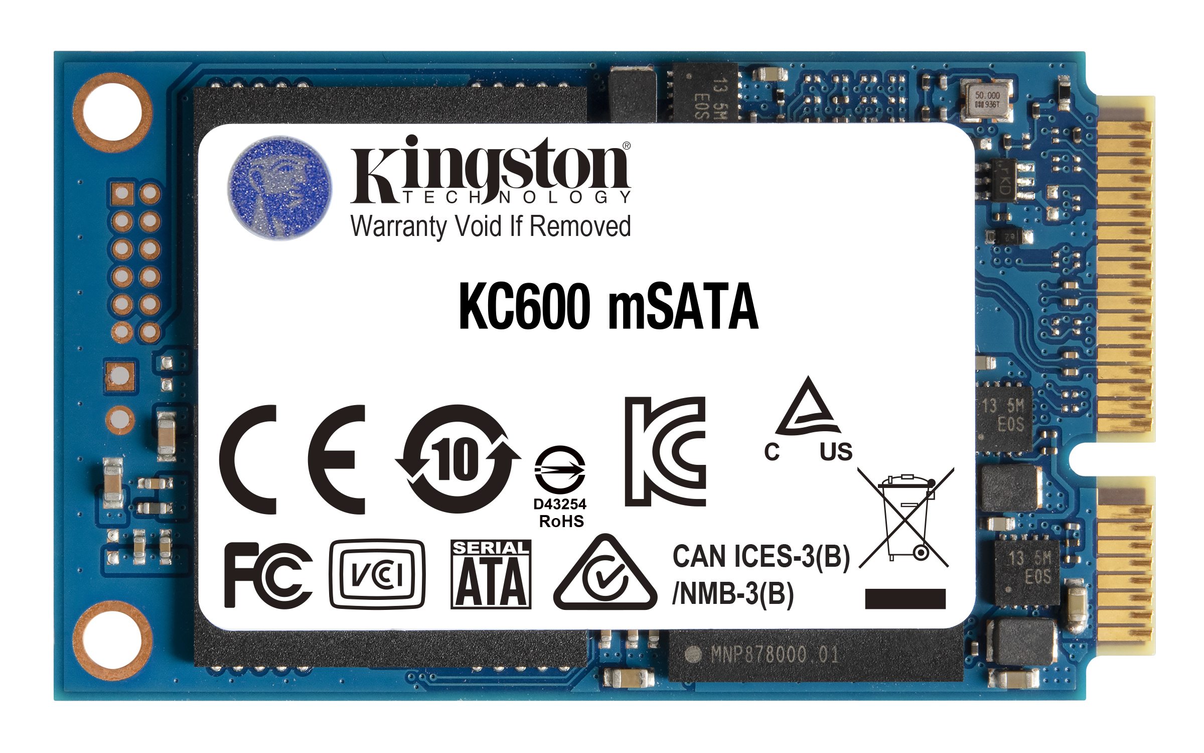 SSD Kingston Technology SKC600MS/256G - 256 GB