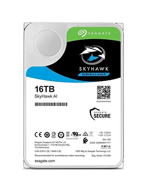 Disco Duro Interno SEAGATE ST16000VE000 - 16 TB, SATA, 7200 RPM