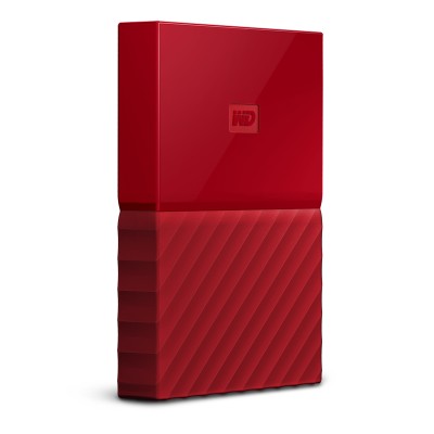 Disco Duro Externo WESTERN DIGITAL WDBYNN0010BRD-WESN - 1000 GB, Rojo