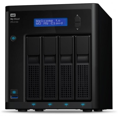 Almacenamiento NAS WESTERN DIGITAL WDBNFA0400KBK-NESN - 40 TB, 1, 6 GHz, Intel Pentium