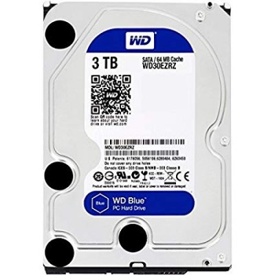 Disco duro WESTERN DIGITAL  WD30EZEX - 3000 GB, SATA, 5400 RPM, 3.5", PC