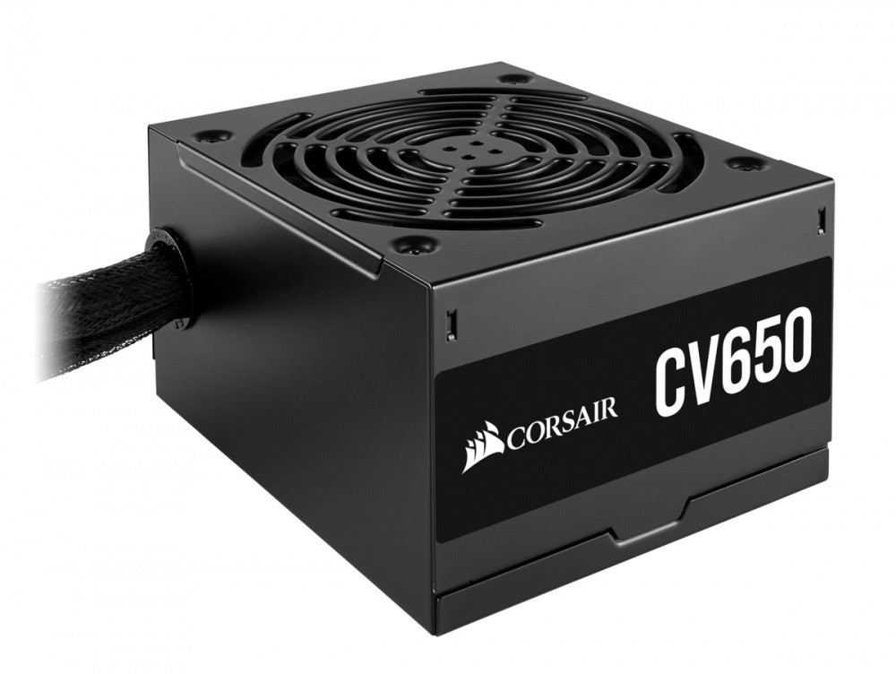 Fuente  CORSAIR CV650 - 650 W, Negro, ATX