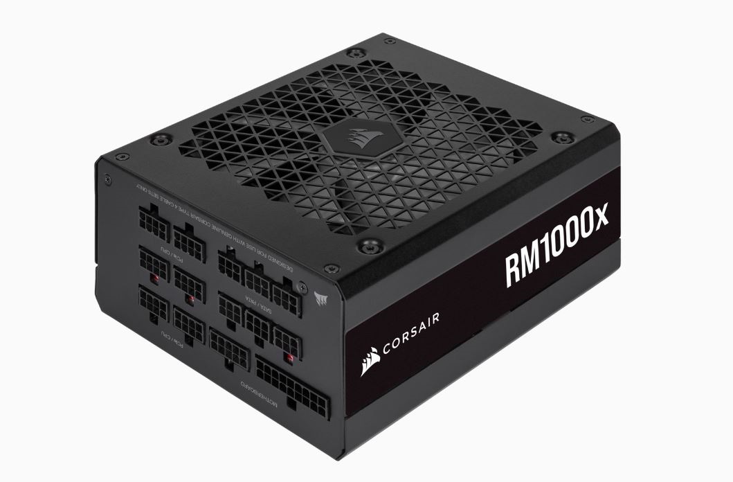 Fuente de Poder CORSAIR RM1000x - 1000 W, Negro