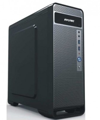 Gabinete EVOTEC X-MAX Raptor - Torre, ATX, Micro-ATX, Negro