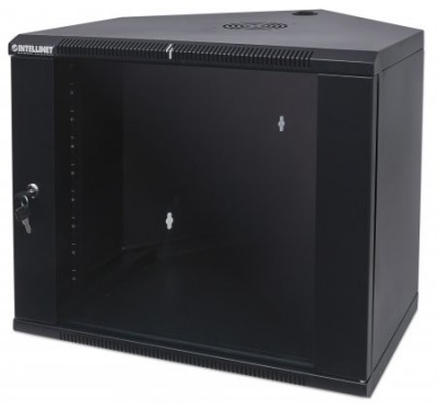 Gabinete INTELLINET 714723 - Negro, Bastidor de pared, 60 kg, 6U