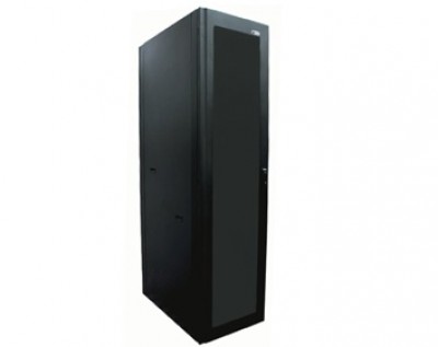 Gabinete de red LACES LA304GR421922P - Negro, 42U