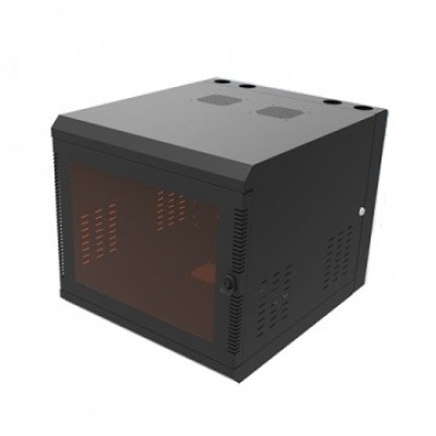 Gabinete de Pared Laces Network Products LA230GP9E - Negro, Montado en la pared, 9U