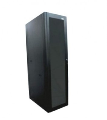 Gabinete de Red LACES LA300GR421930E - Negro, 450 kg, 42U