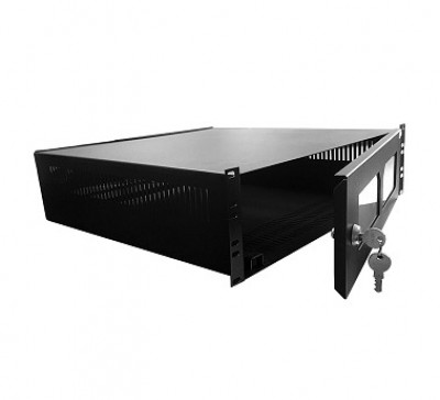 Gabinete para DVR LACES LA300GDVR3 - Negro, Montado en la pared, 3UR, 5, 4 kg