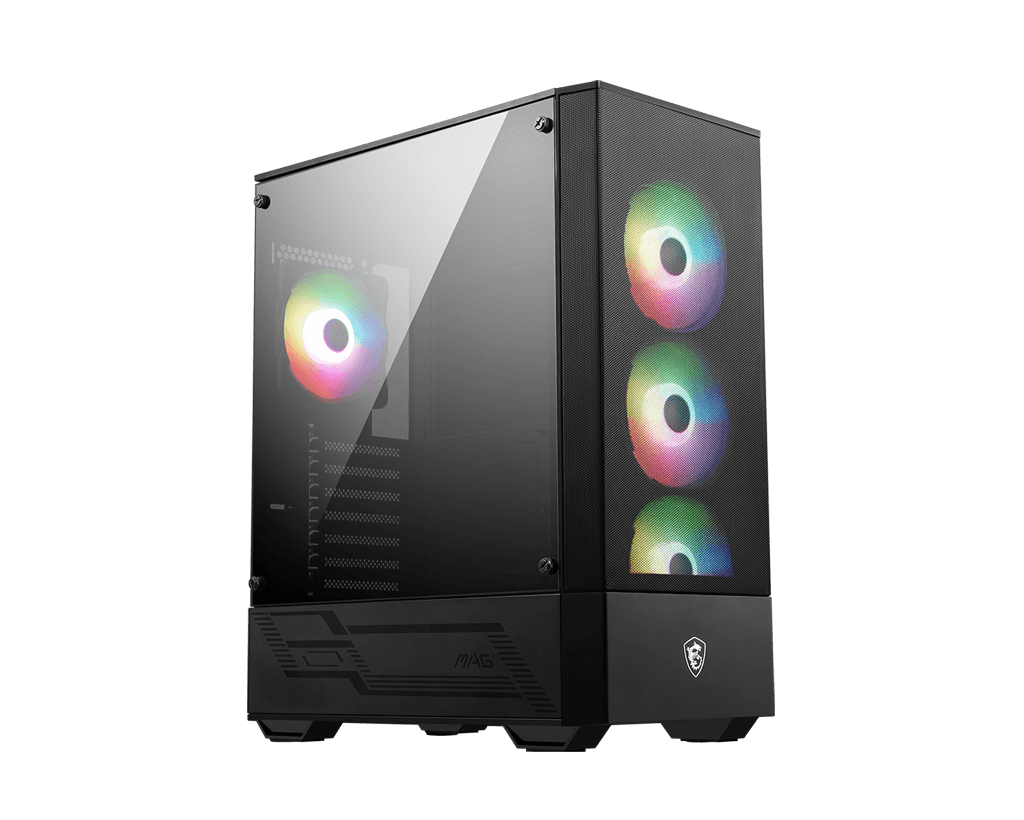 Gabinete MSI MAG FORGE 112R - Color Negro, Media Torre, ATX / M-ATX / ITX