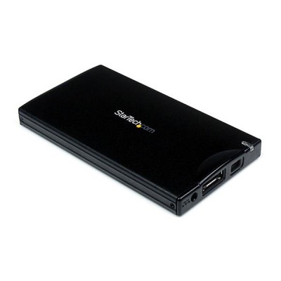 Gabinete para disco duro StarTech.com SAT2510BU2E - 2.5", Serial ATA II, Negro, Aluminio