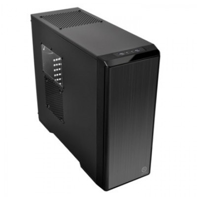 Gabinete THERMALTAKE - Midi-Tower, PC, ATX, Micro-ATX, Negro