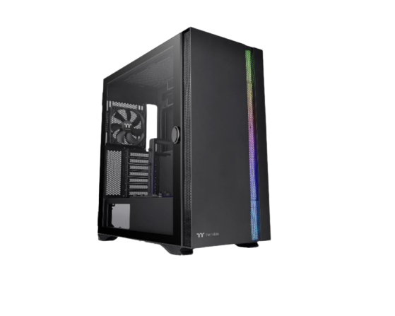 Gabinete THERMALTAKE H700 TG Black RGB - Mid-Torre, Gabinete, Mini ITX hasta E-ATX, Negro