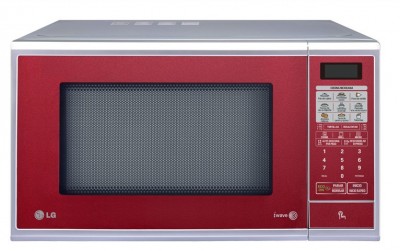 Microondas LG MH1143SR - 30 L, 1000 W, Rojo