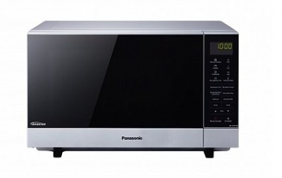 Microondas PANASONIC NN-GF574MRPH - 28 L, 1000 W, Negro, Gris, 529 x 442 x326 mm