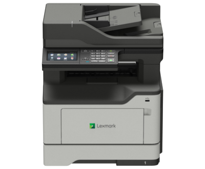 Láser Monocromática LEXMARK MX421ade - Laser, 100000 páginas por mes, 42 ppm, 1200 x 1200 DPI