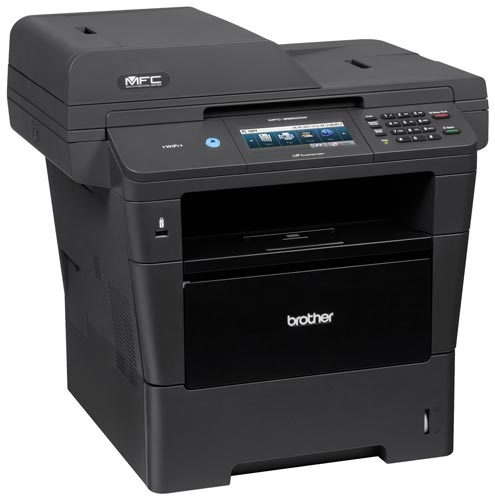 Impresora Multifuncional BROTHER - Laser, 1200 x 1200 DPI, 128 MB