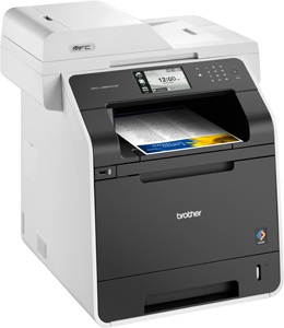 Impresora Multifuncional BROTHER - Laser, 60000 páginas por mes, 2400 x 600 DPI, 256 MB