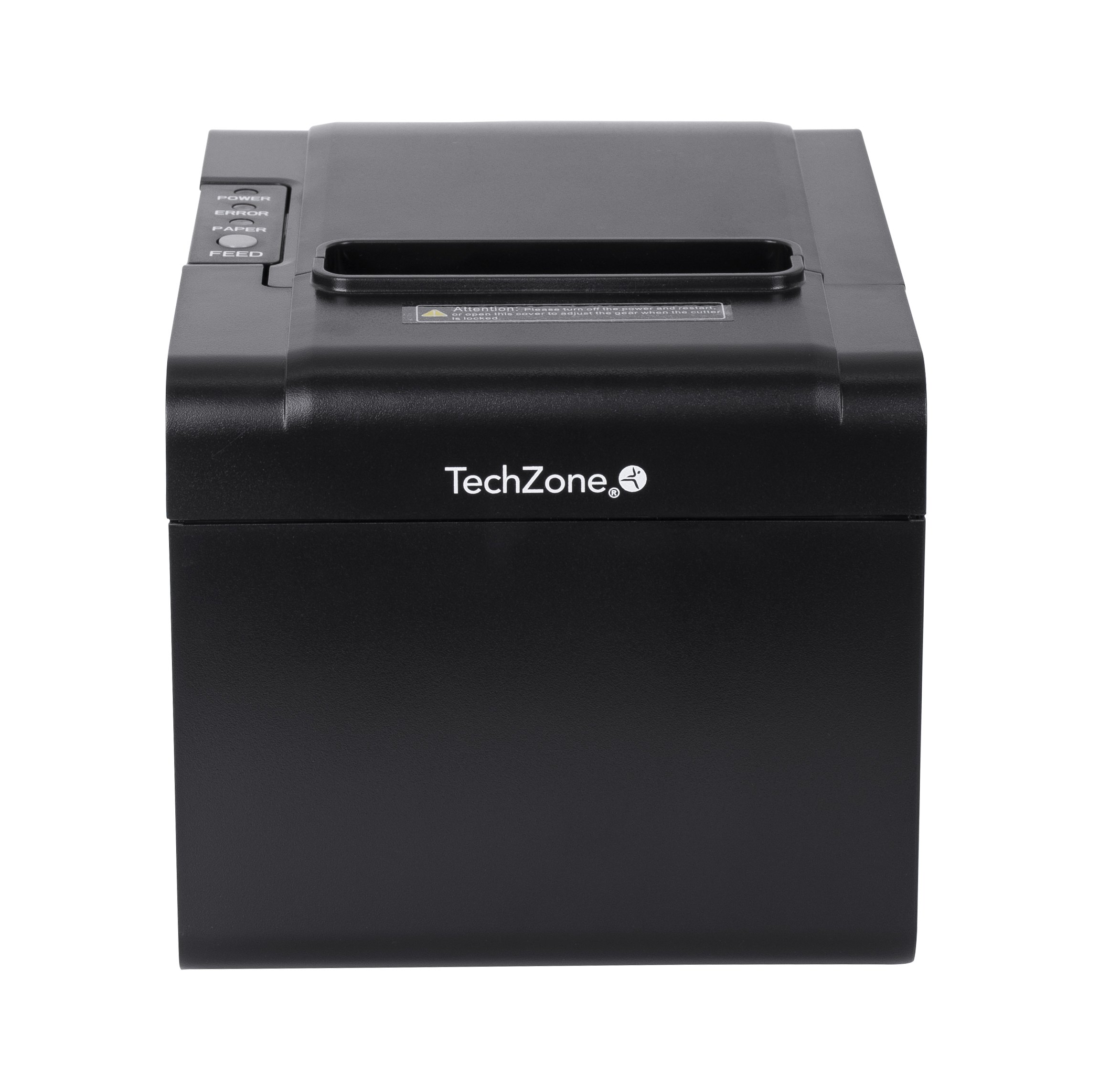 Impresora termica TechZone TZBE102 de 80mm - vel de 250mm/s, 203 DPI´s, USB-SERIAL-RJ45-RJ11, cortador automatico, 1 año de garantía