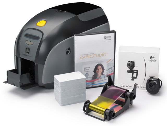 Kit de credencialización ZEBRA ZXP1 - Impresión a color