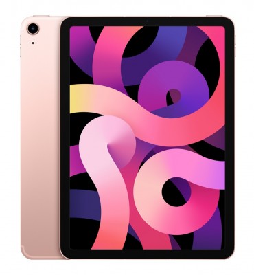 iPad Air APPLE MYGY2LZ/A - A14, 64 GB, 10.9 pulgadas, 2360 x 1640 pixeles, iPadOS14, Wi-fi+ Cell, Oro rosa