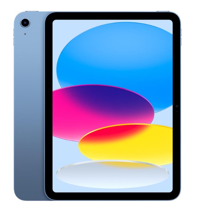 iPad APPLE MPQ13LZ/A Decima generación - A14, 64 GB, 10.9 pulgadas, 2360 x 1640 pixeles, iPadOS 16, Wifi, color Blue