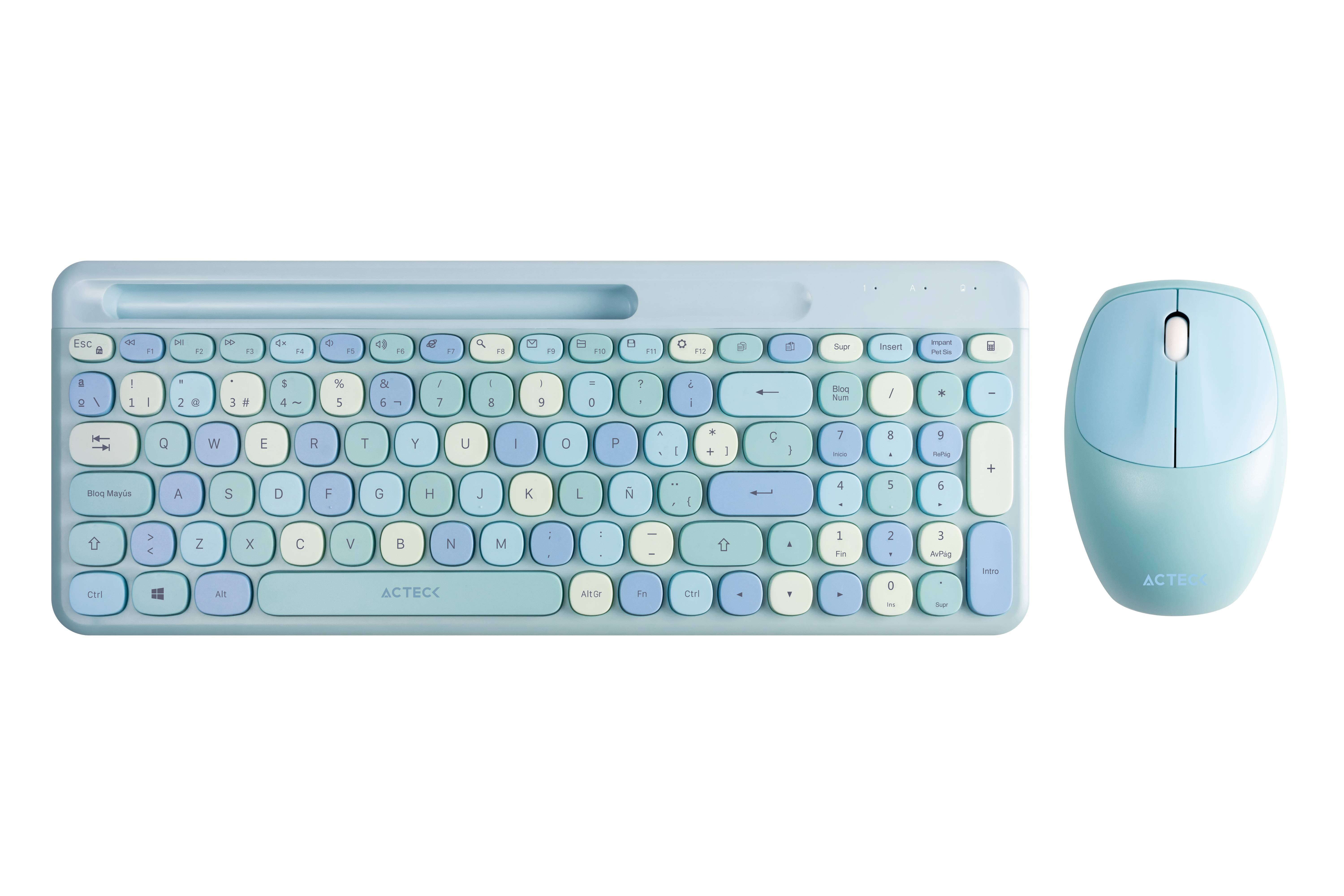 Kit Teclado y mouse Inalámbricos 2.4hz Creator Chic MK470 Advanced Series -