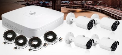 Kit de Video Vigilancia Dahua Technology HFW1000 - Alámbrico