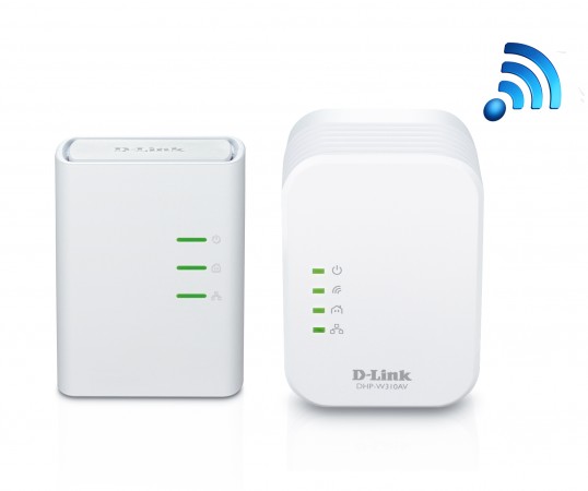 Adaptador powerline D-LINK Powerline AV 500 Mini - Color blanco, 500 Mbit/s