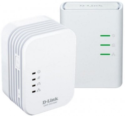 Adaptador Powerline D-LINK DHP-W311AV - Color blanco, 500 Mbit/s