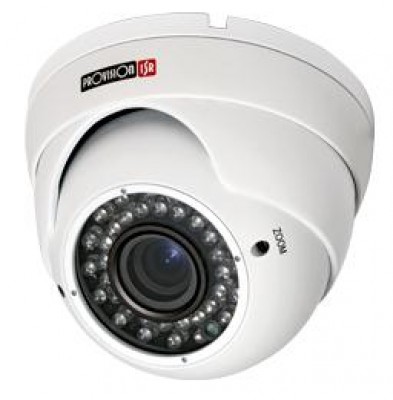 Provision-ISR DI-390IPVF - IP, Interior y exterior, Dome, Alámbrico, Color blanco, Techo